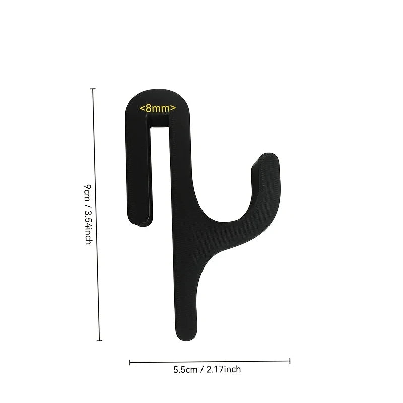 No-Drill Glass Shower Towel Hook