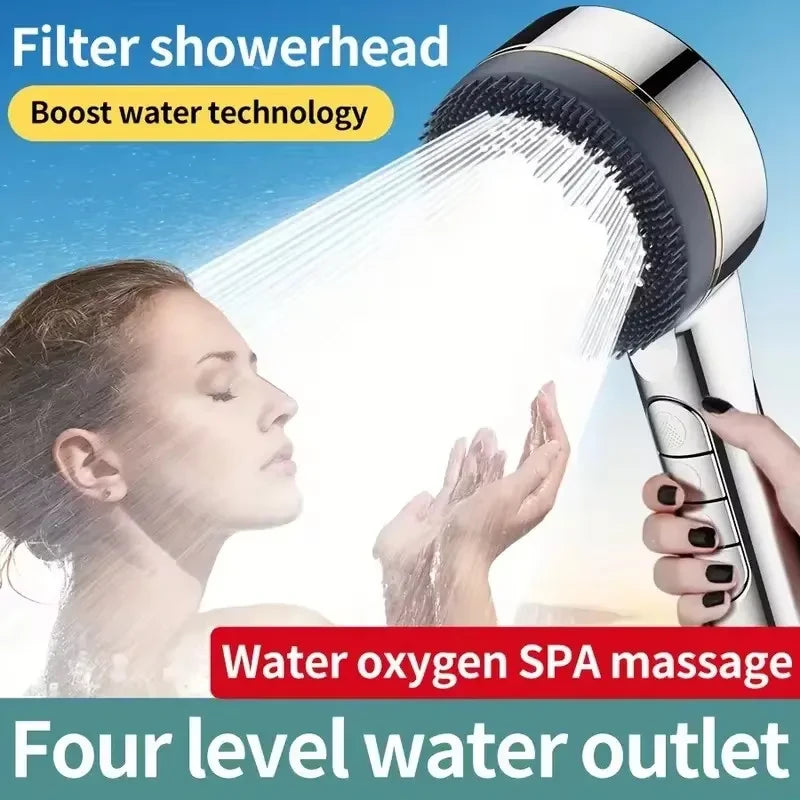 Adjustable Filtered Shower Head