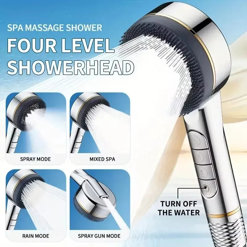 Adjustable Filtered Shower Head