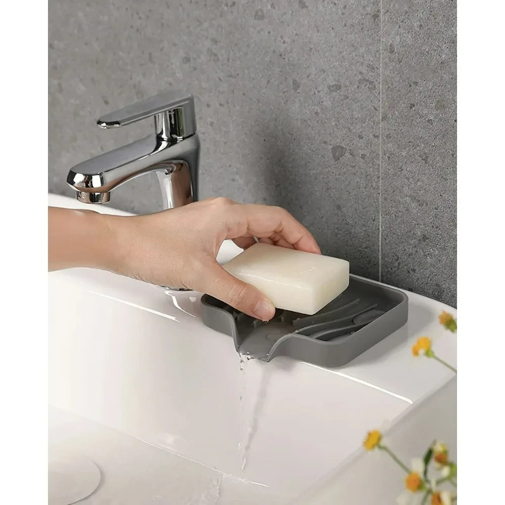 Anti-Slip Silicone Soap Tray